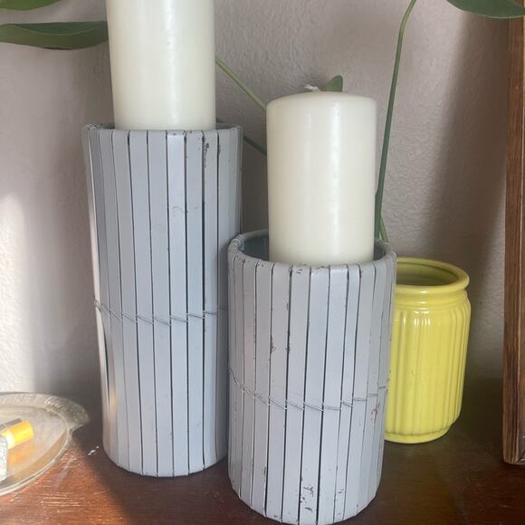 Set of two Candle Holders - Picture 2 of 5